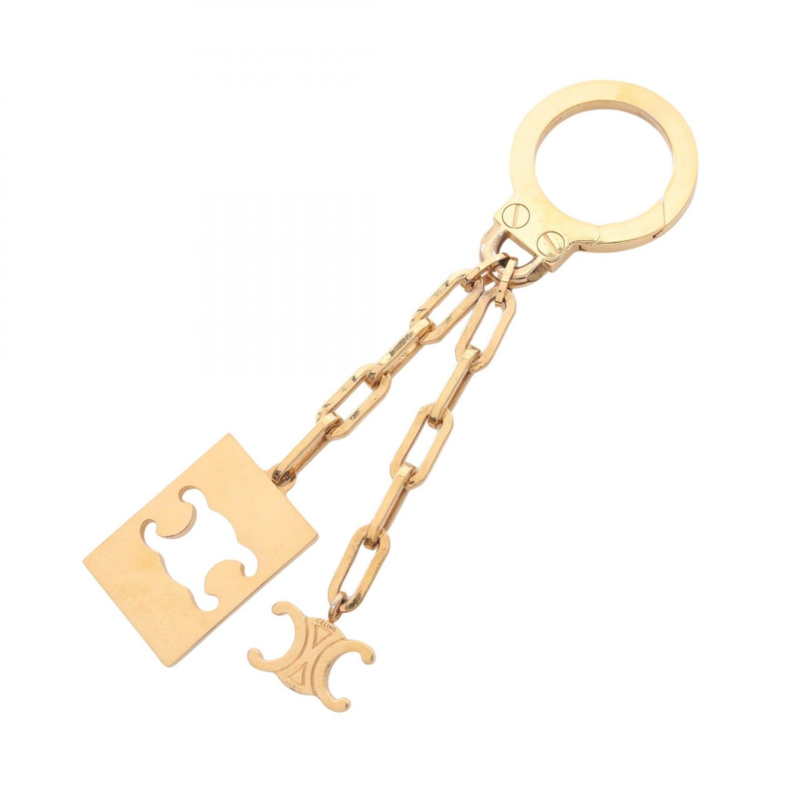 セリーヌ CELINE キーホルダー トリオンフ ゴールド その他 トリオンフ