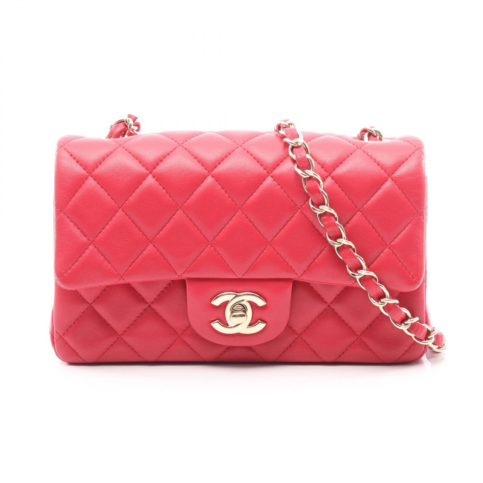シャネル CHANEL ショルダーバッグ ミニマトラッセ20 A69900 レッド