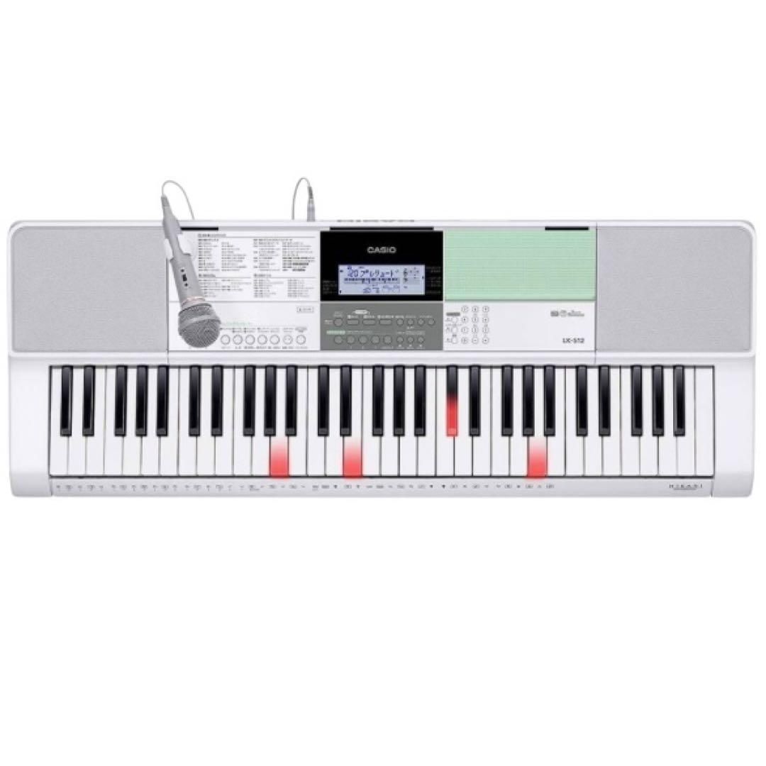 CASIO 61鍵盤 電子キーボード LK 512 光ナビゲーション カシオ キーボード 鍵盤楽器