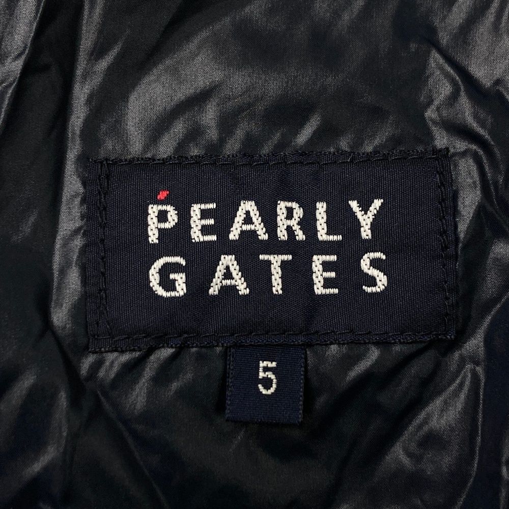 サイズ：5 PEARLY GATES パーリーゲイツ ダウンパンツ ネイビー系