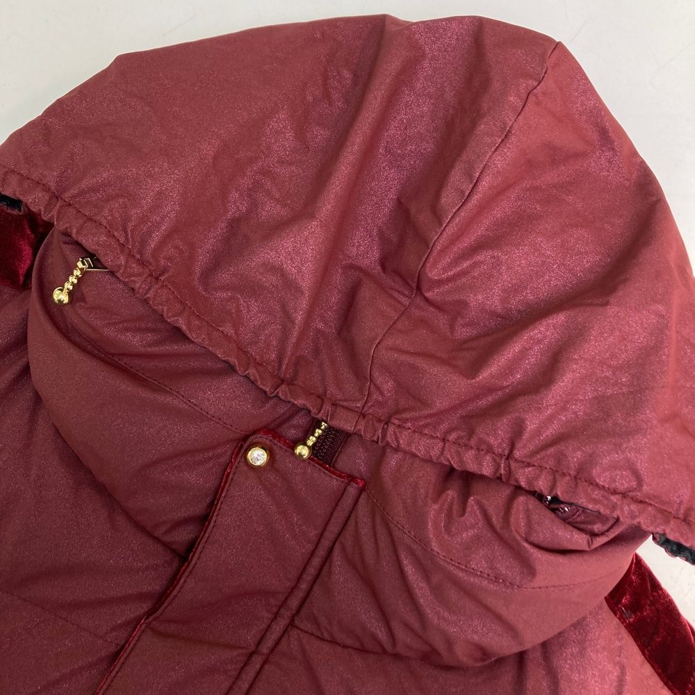 Dance With Dragon 2wayダウンジャケット サイズ2 サイズ：3 DANCE WITH DRAGON ダンスウィズドラゴン フード付 2WAY