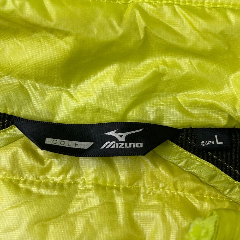 K25610）ミズノ ゴルフ ブレスサーモ ダウンジャケット M イエロー