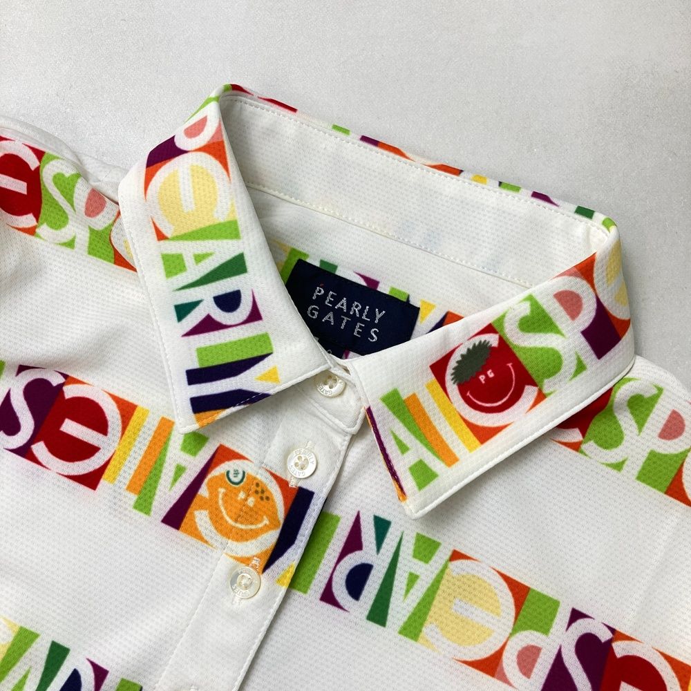 サイズ：0 PEARLY GATES パーリーゲイツ 2025年モデル 袖フリル 半袖