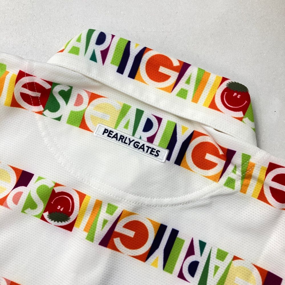 サイズ：0 PEARLY GATES パーリーゲイツ 2025年モデル 袖フリル 半袖