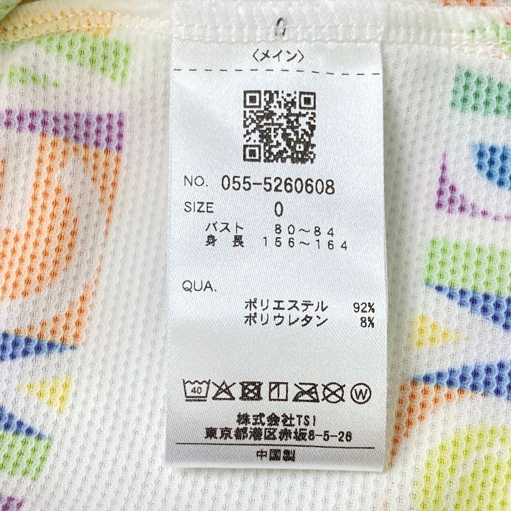 サイズ：0 PEARLY GATES パーリーゲイツ 2025年モデル 袖フリル 半袖