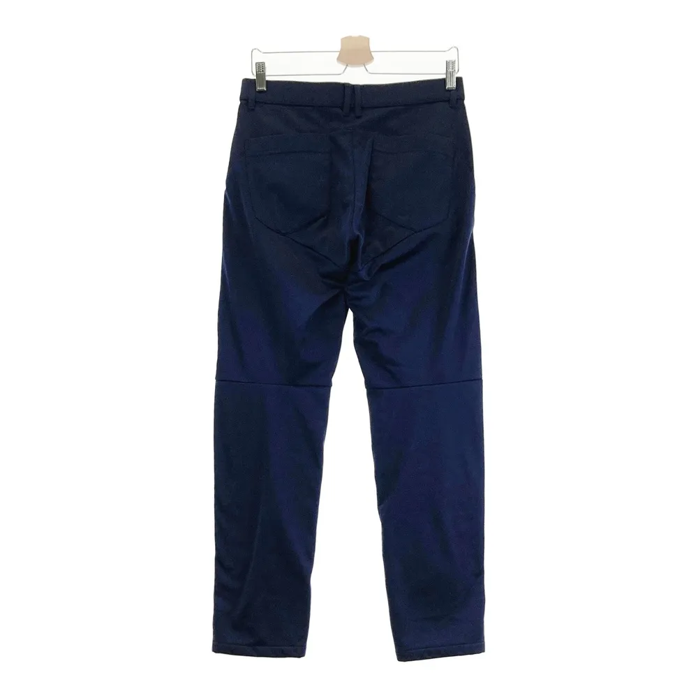 サイズ：M MIZUNO GOLF ミズノゴルフ 裏起毛 中綿パンツ ネイビー系