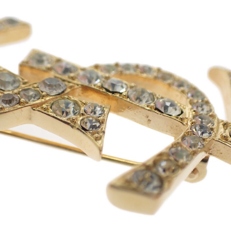 SAINT LAURENT ブローチ カサンドラ YSLブローチ（メタル） YVES SAINT LAURENT】イヴ・サンローラン YVES SAINT LAURENT