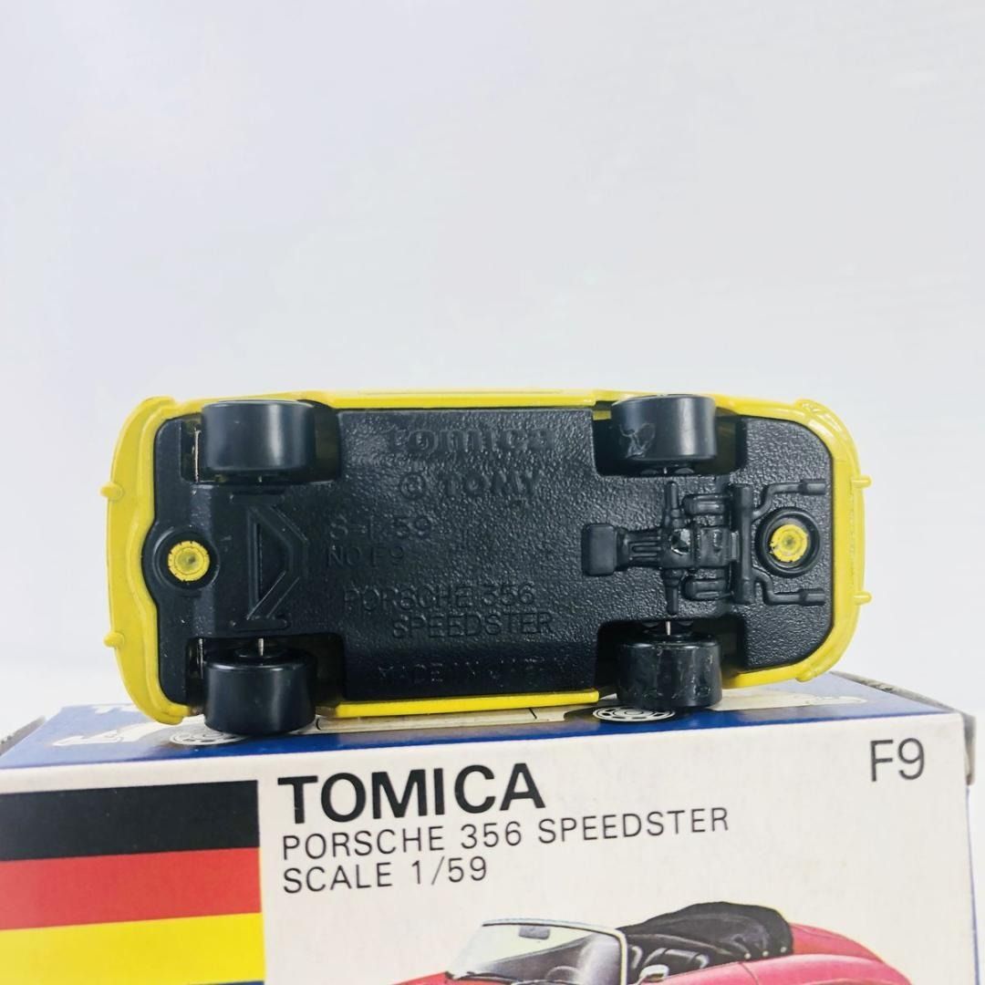 トミカ 青箱 ポルシェ356 スピードスター 日本製 イエロー - メルカリ