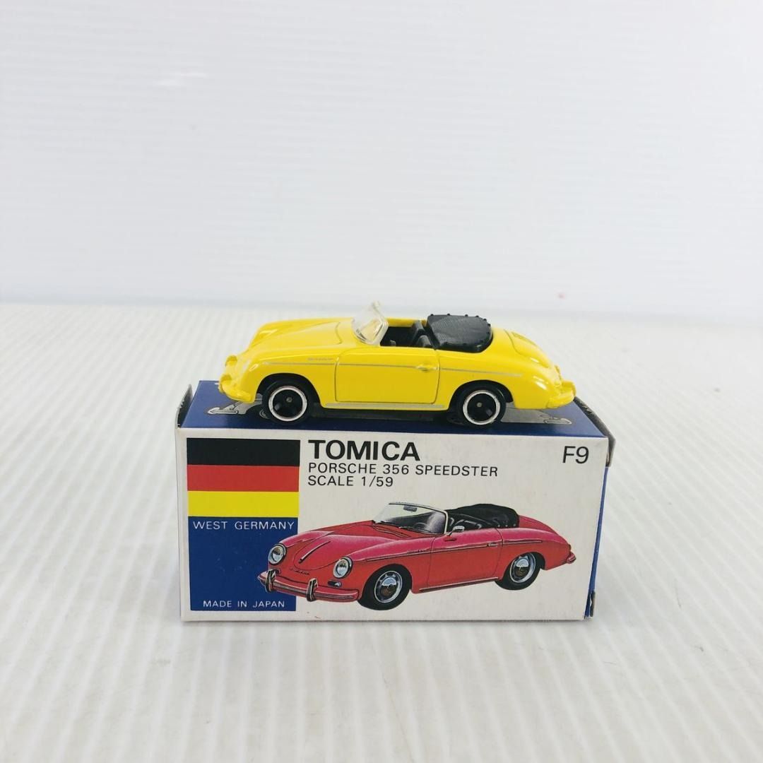 トミカ 青箱 ポルシェ356 スピードスター 日本製 イエロー - メルカリ