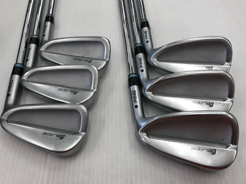 ピン i BLADE ﾀﾞｲﾅﾐｯｸｺﾞｰﾙﾄﾞ ツアーイシュ S 200フレックス アイアンセット 最短