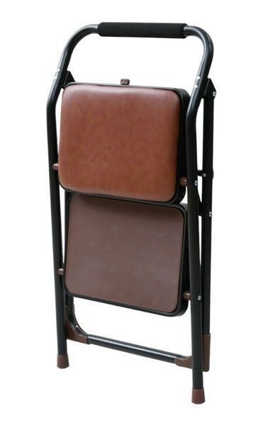 ステップチェア 2段 脚立 チェア 椅子 高所 足場