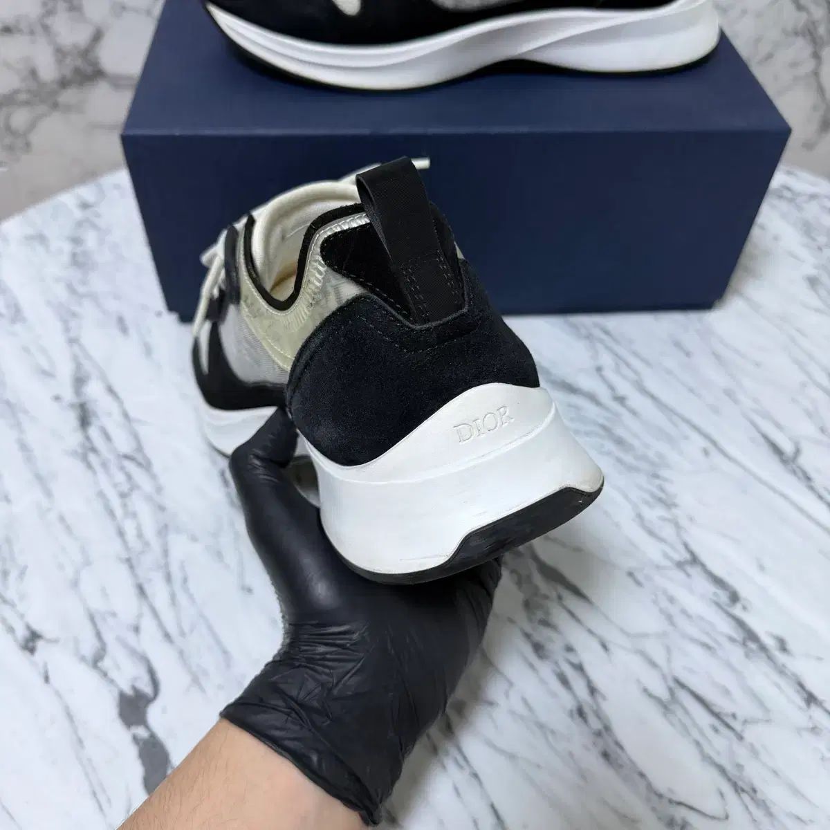 42 ディオール オブリーク B25 ランナースニーカー - メルカリ