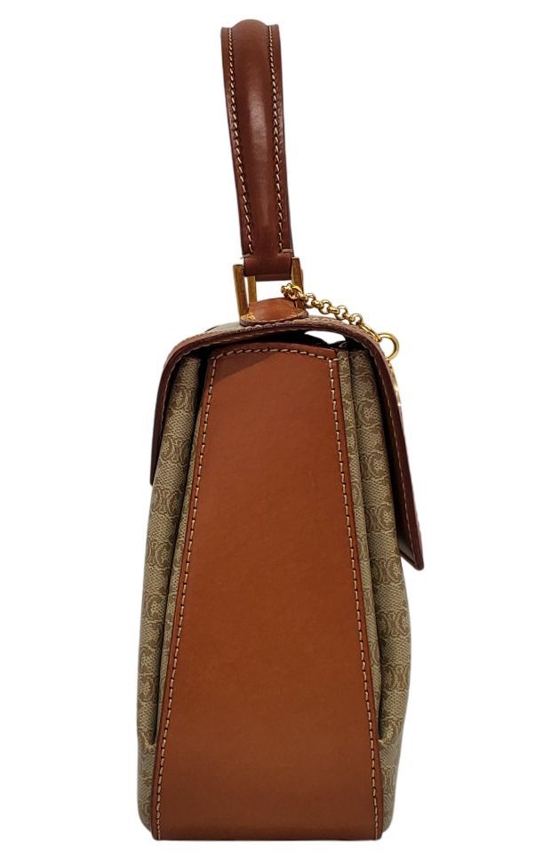 D3012◇ほぼ未使用【CELINE セリーヌ】マカダム ターンロック 2way