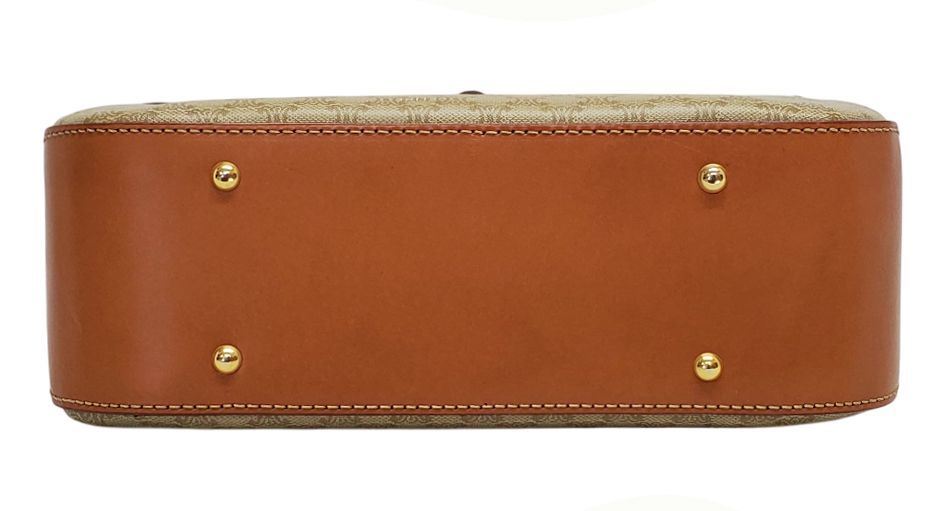 D3012◇ほぼ未使用【CELINE セリーヌ】マカダム ターンロック 2way