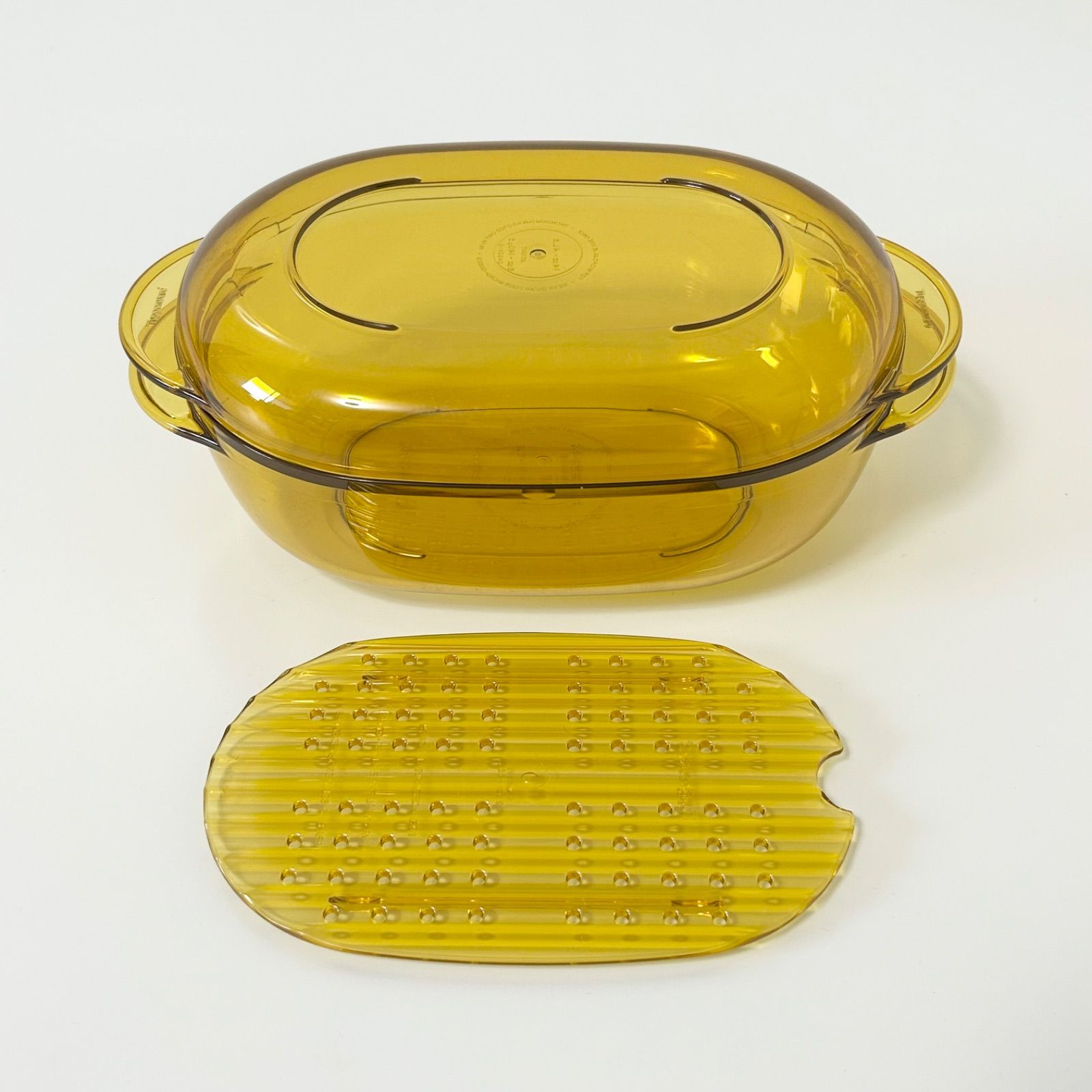 Tupperware タッパーウェーブ2000（中）楕円 スノコ付き - メルカリ