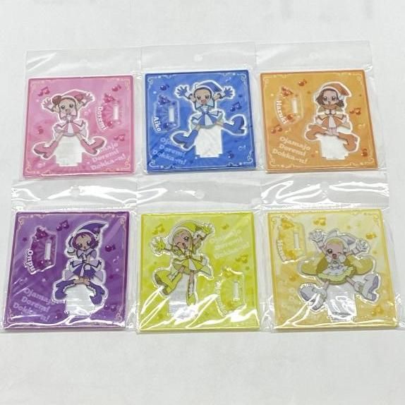 6種セット アクリルスタンド おジャ魔女どれみ ドッカーン ツリービレッジ 24