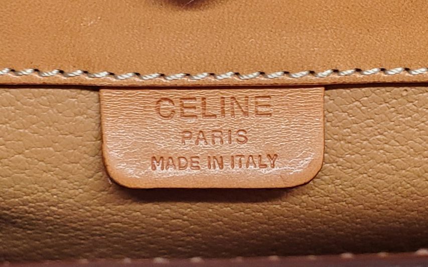 D3012◇ほぼ未使用【CELINE セリーヌ】マカダム ターンロック 2way