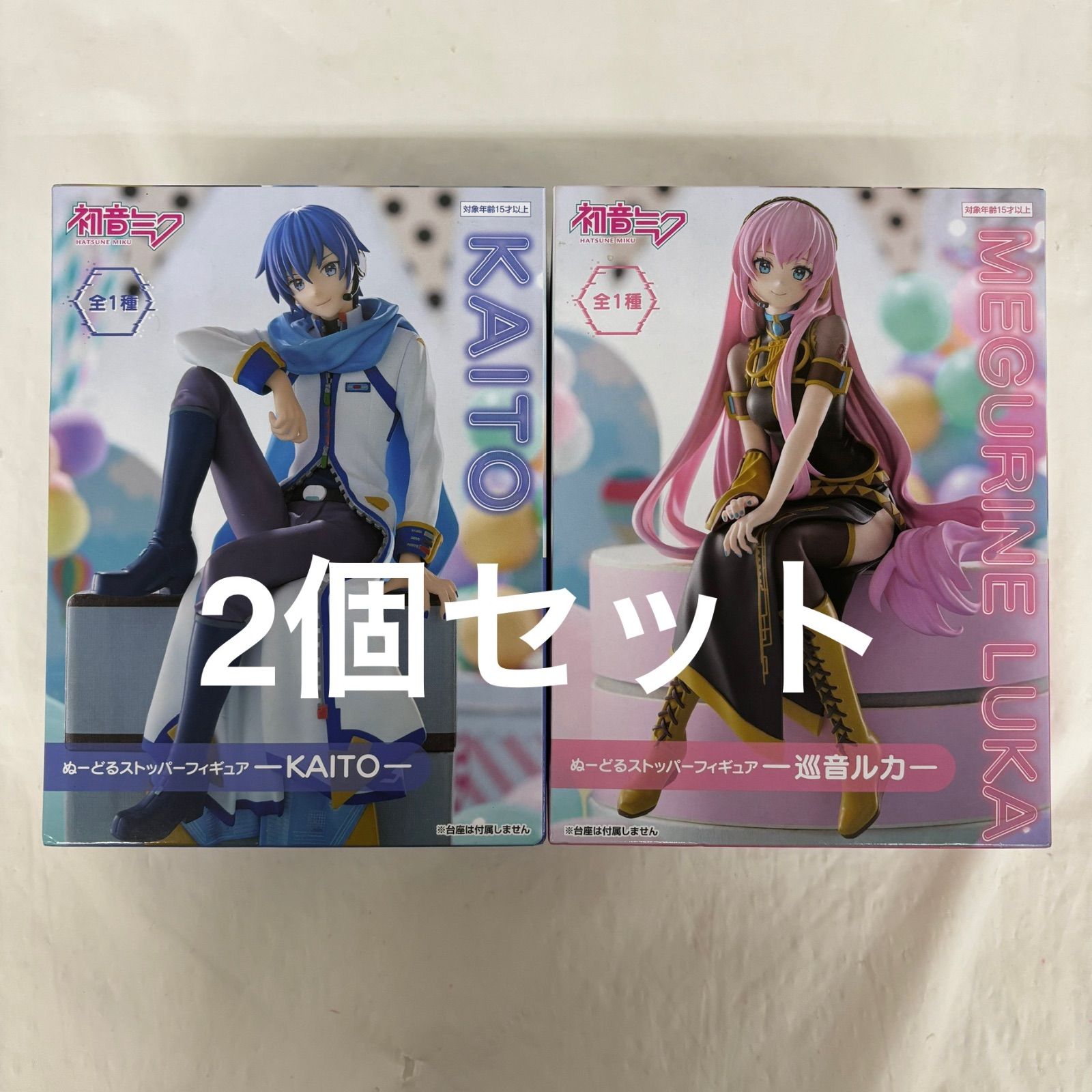 未開封 初音ミク ぬーどるストッパーフィギュア 2個セット LFQ010 f107