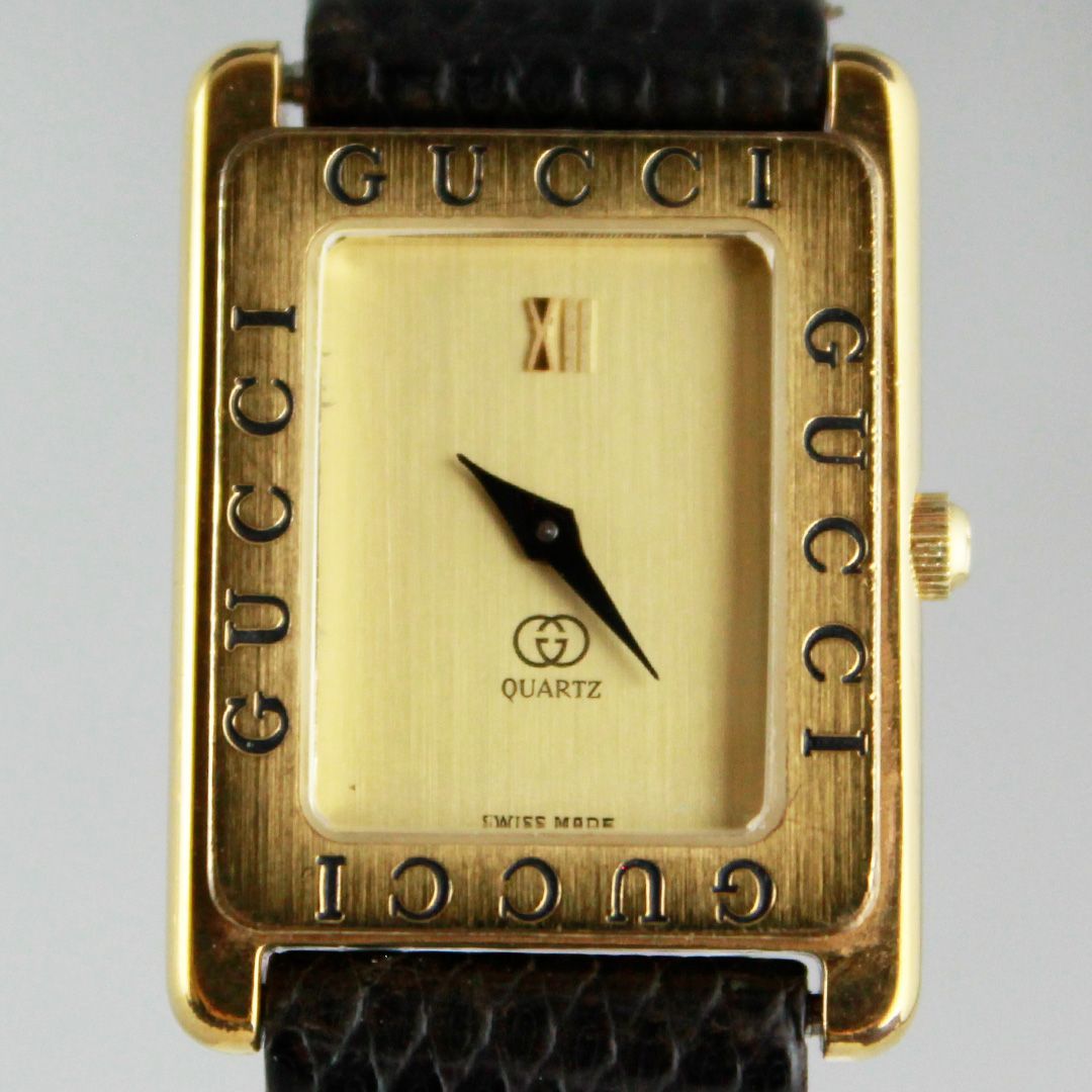 SA163 GUCCI グッチ 4000L レディース 腕時計 クォーツ