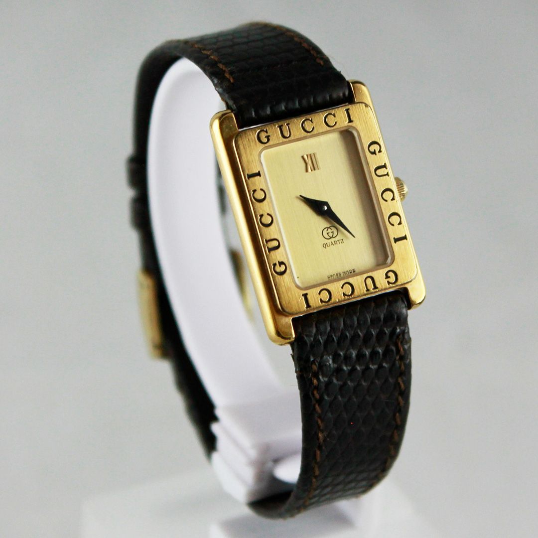 SA163 GUCCI グッチ 4000L レディース 腕時計 クォーツ