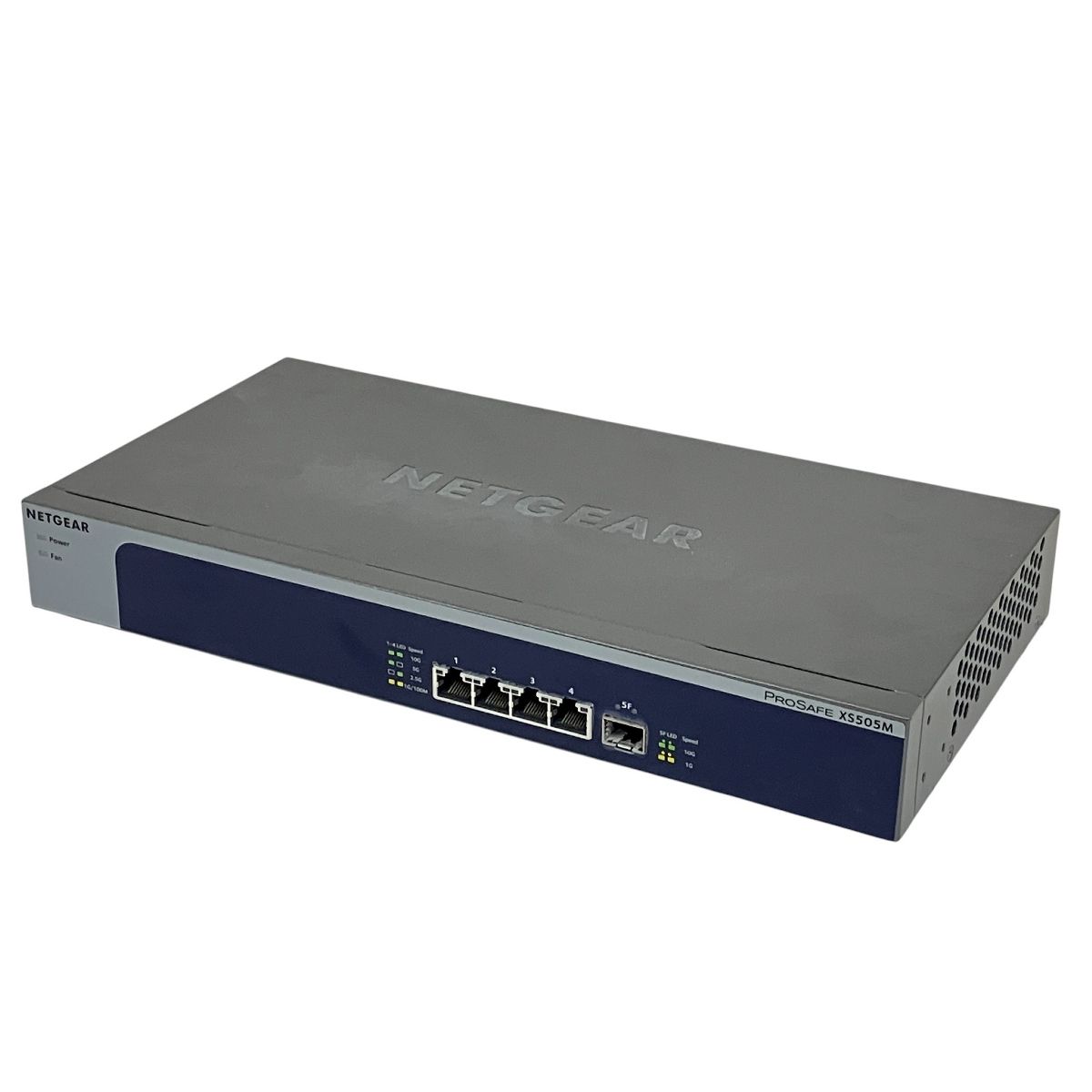 NETGEAR XS 505 M 10 G マルチギガ 4ポート アンマネージスイッチ スイッチングハブ 法人向け