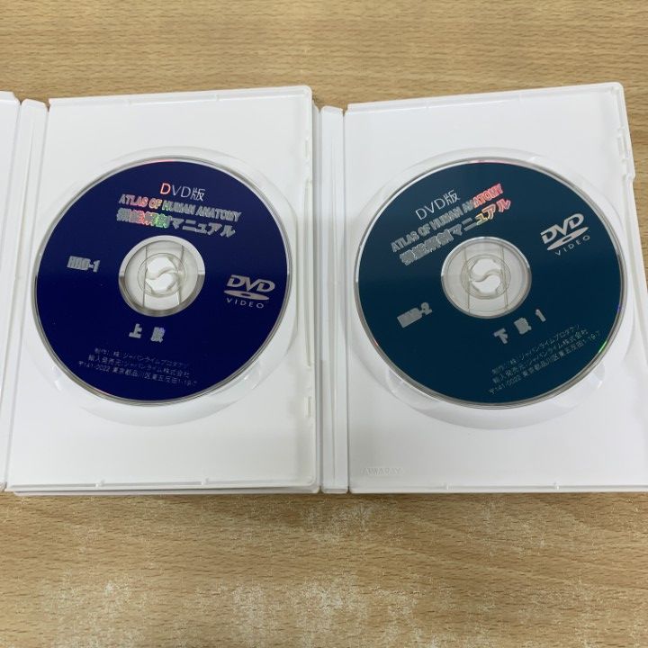 △01)【1点限り!】Atlas of human anatomy 機能解剖マニュアル DVD 全