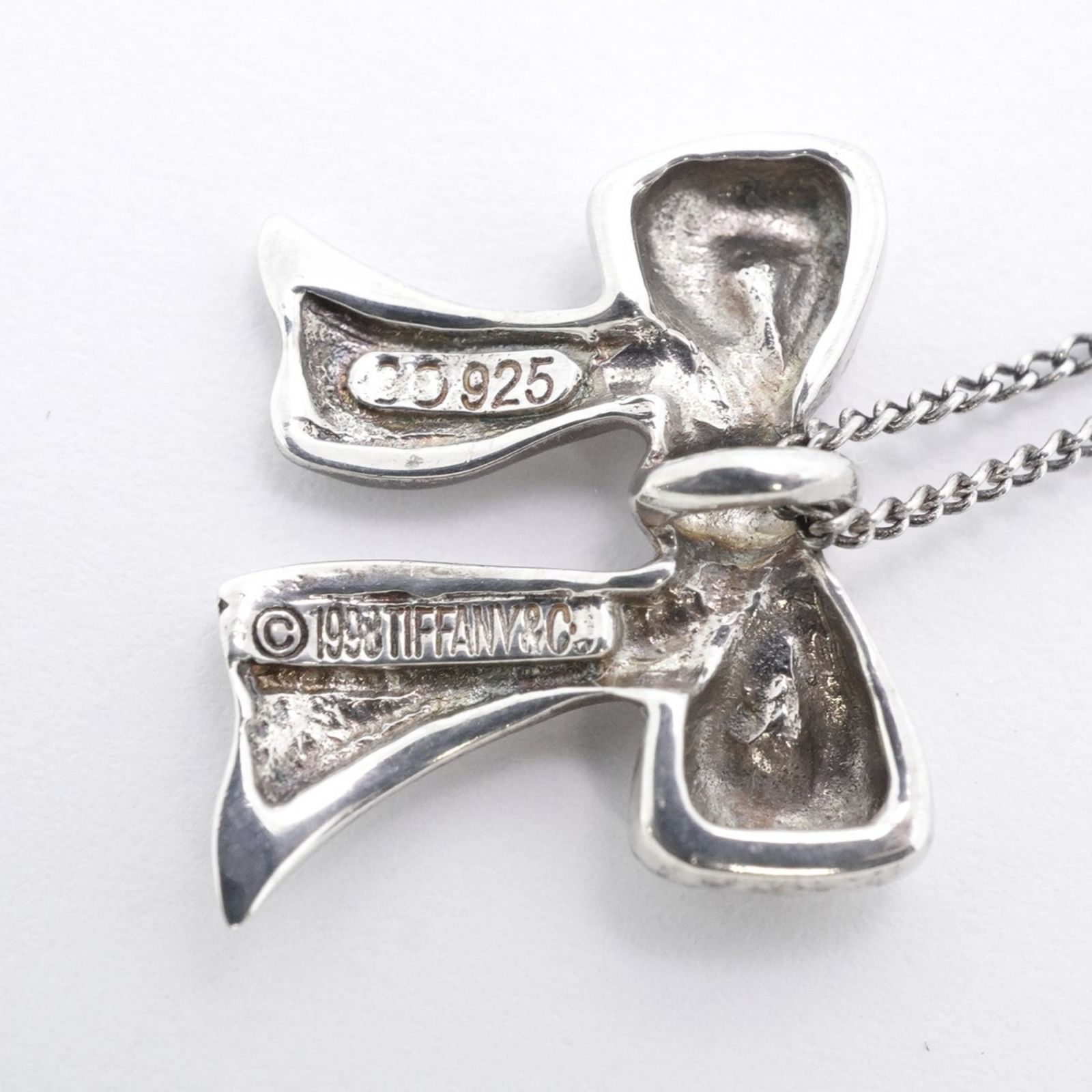 ティファニー(Tiffany) ティファニー ネックレス リボン シルバー925