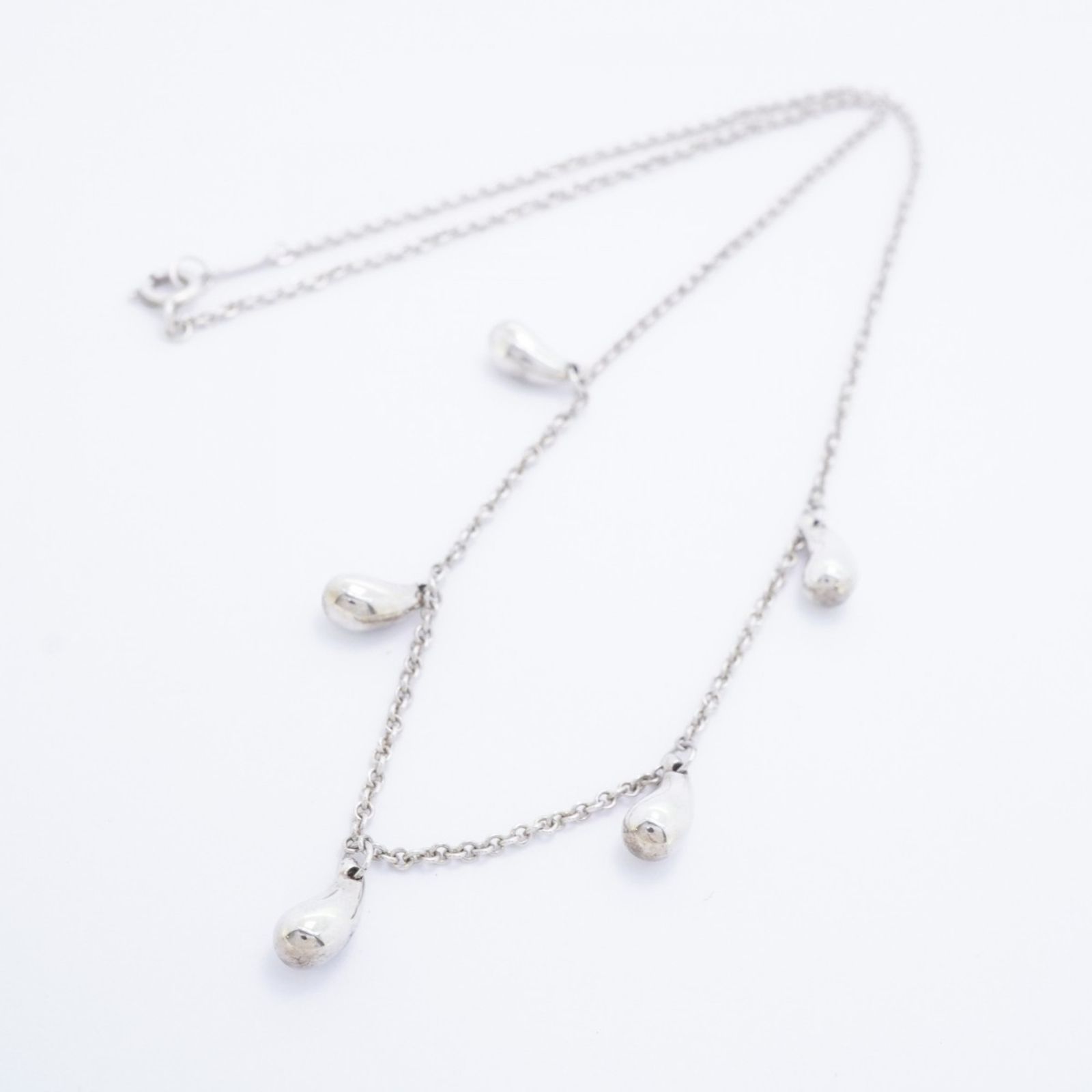 ティファニー(Tiffany) ティファニー ネックレス ティアドロップ 5連