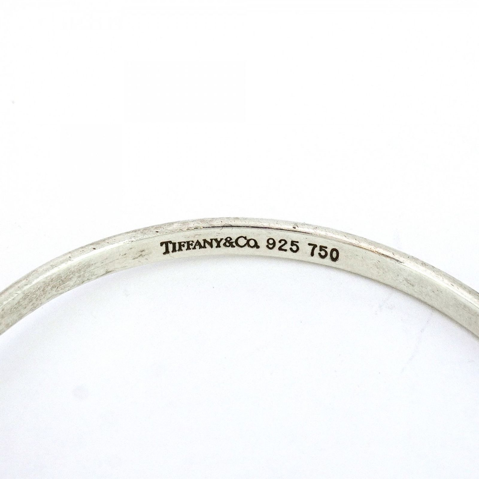 ティファニー(Tiffany) ティファニー バングル フック＆アイ 18KYG