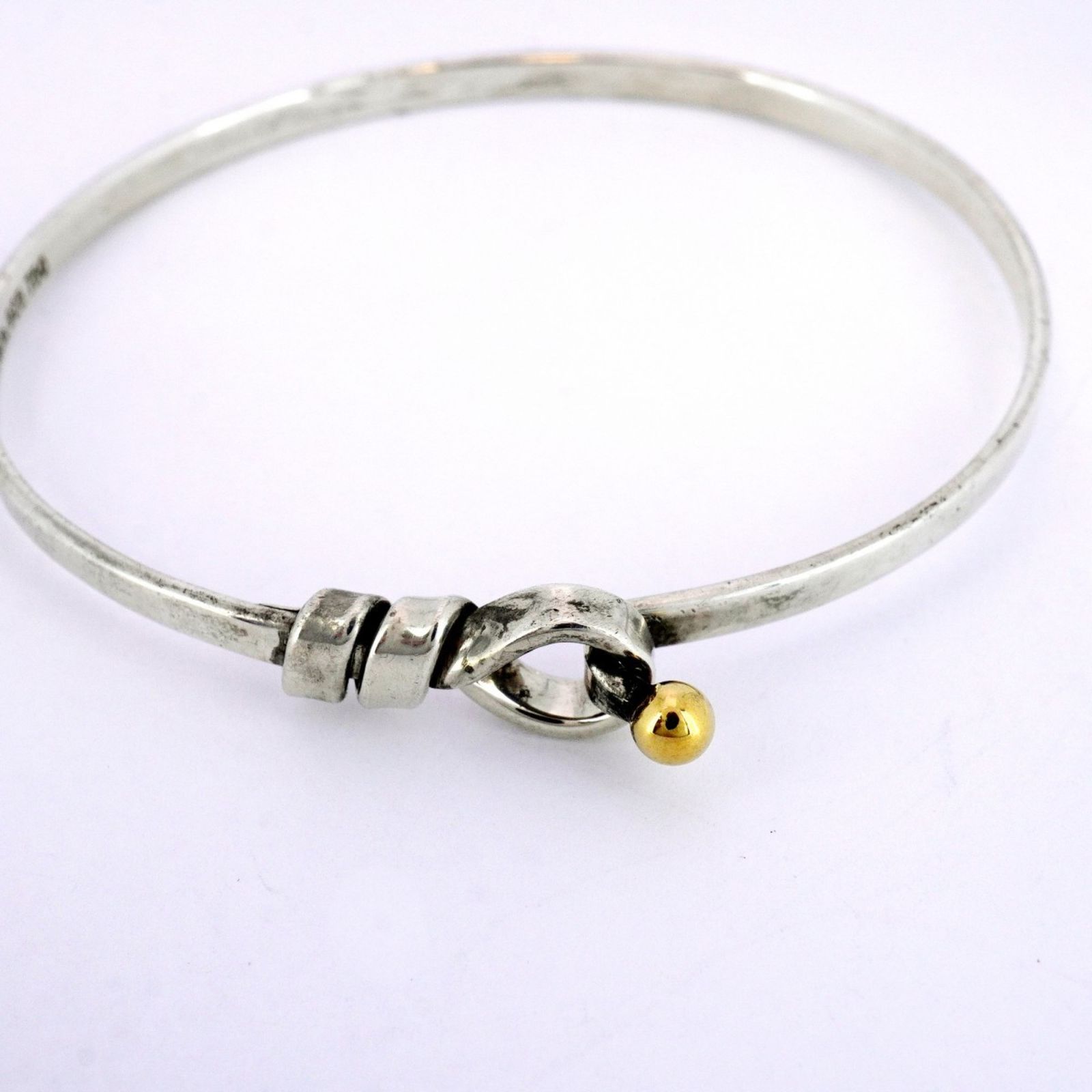 ティファニー(Tiffany) ティファニー バングル フック＆アイ 18KYG