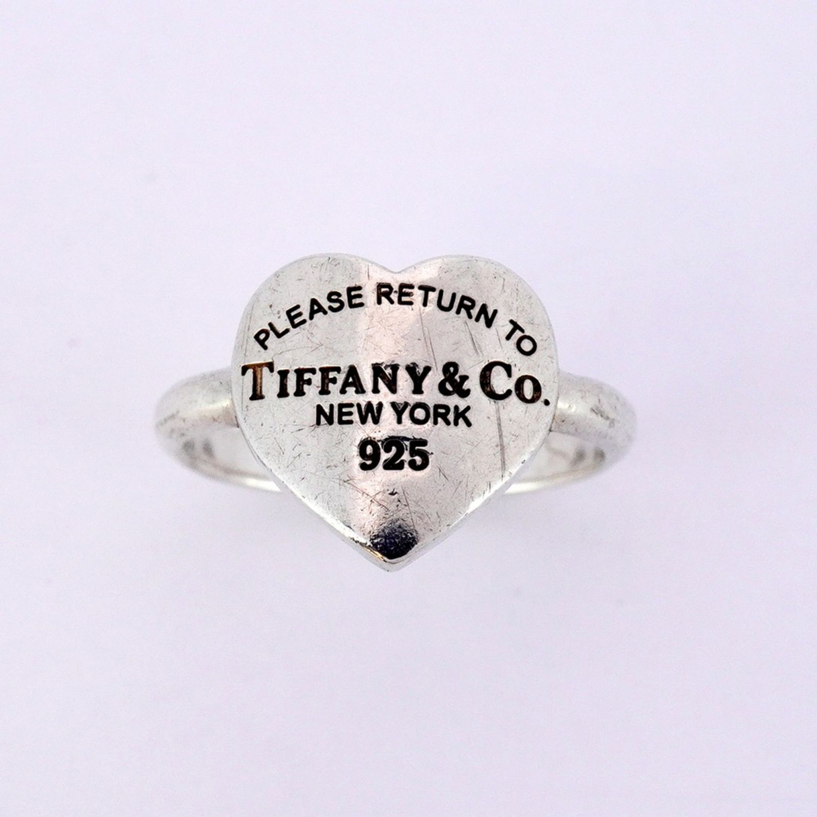 Tiffany & Co. 925シルバーリング 約11号 TIFFANY&Co.（ティファニー） 11号 リング・指輪 1837 シルバー925