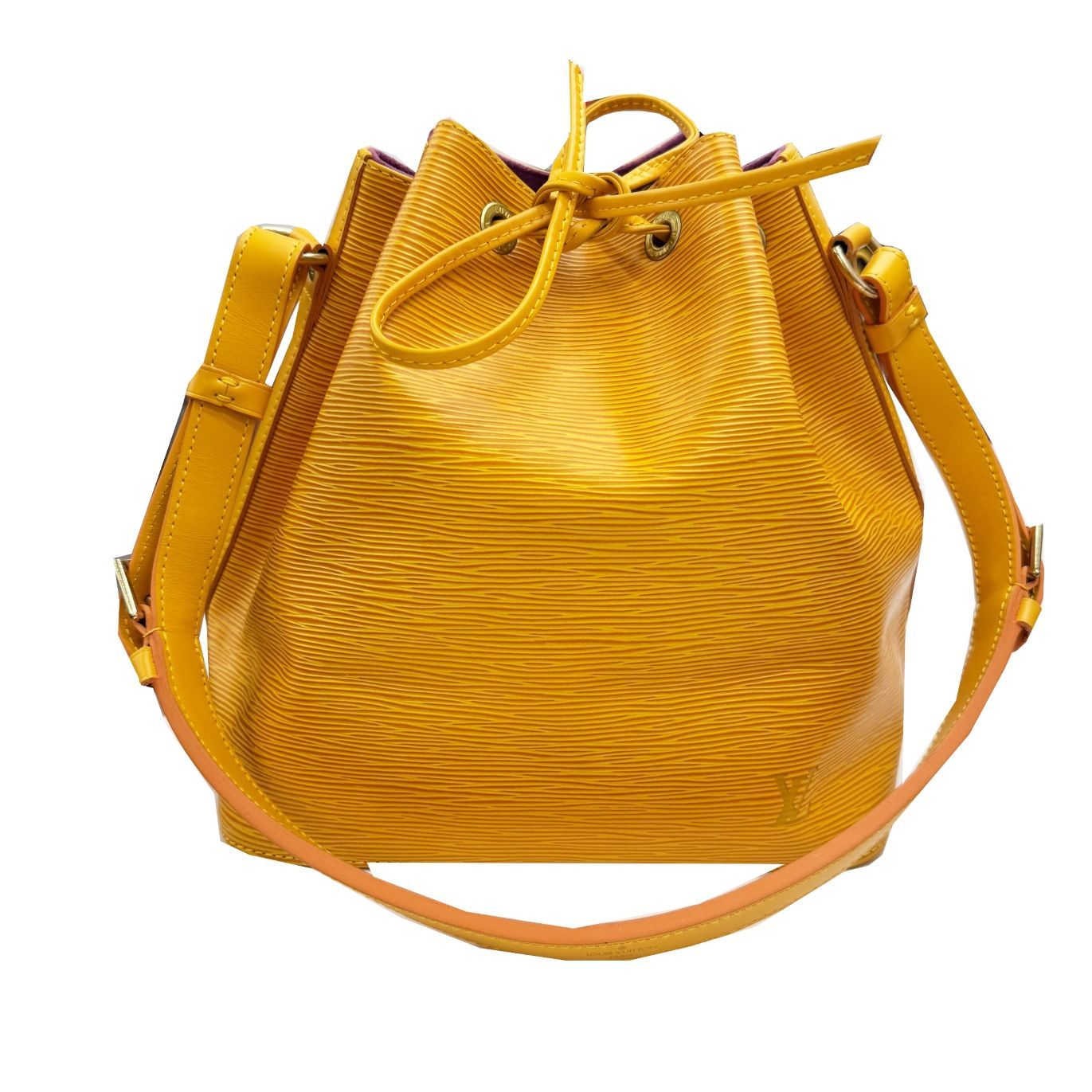 LOUIS VUITTON ルイヴィトン プチノエ M 44109 AR 1924 エピ タッシリイエロー ショルダーバッグ 巾着 レディース 肩掛け お洒落 ブランドギャラリー