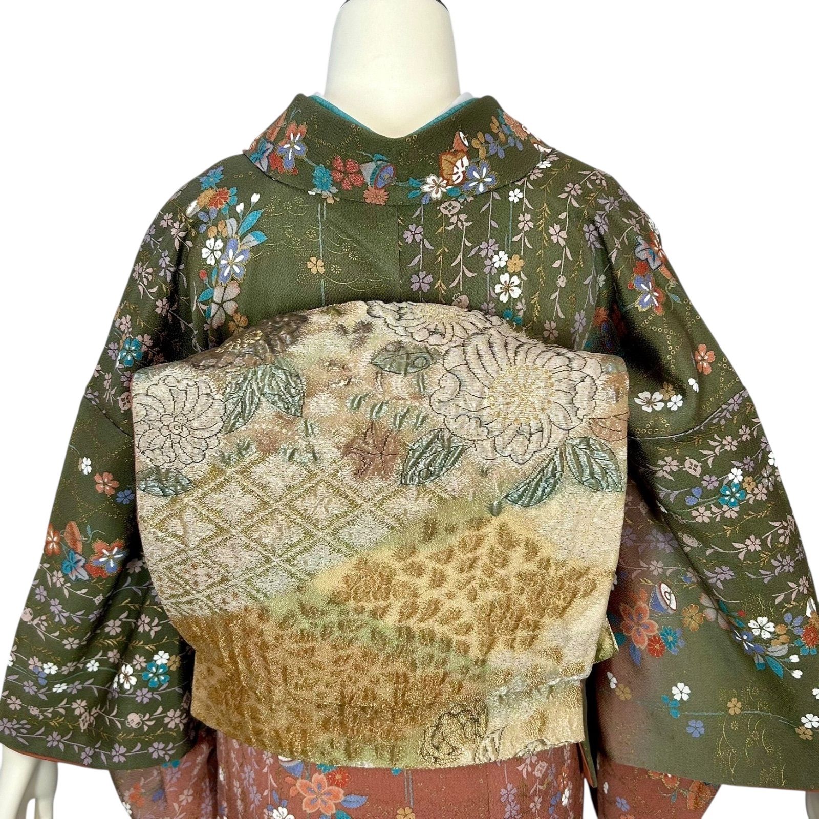 付下げ小紋フルセット 着物 正絹 - メルカリ