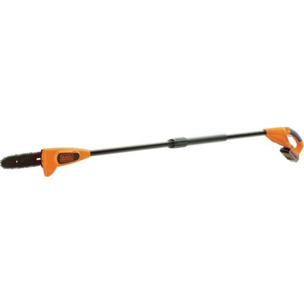 ブラックアンドデッカー BLACK DECKER コードレス 高枝ポールチェーンソー 延長ポール 最大3 m ガーデン ガーデニング 農業 園芸用機器 18 V 2 0 Ah 保護メガネ 収納バッグ エクステンションポール 六角レ 1 バッテリー付き