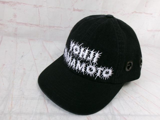 Supreme Y s ｼｭﾌﾟﾘｰﾑ ﾜｲｽﾞ ﾖｳｼﾞﾔﾏﾓﾄ Grommet 6 Panel Cap ｷｬｯﾌﾟ ﾌﾞﾗｯｸ onesize