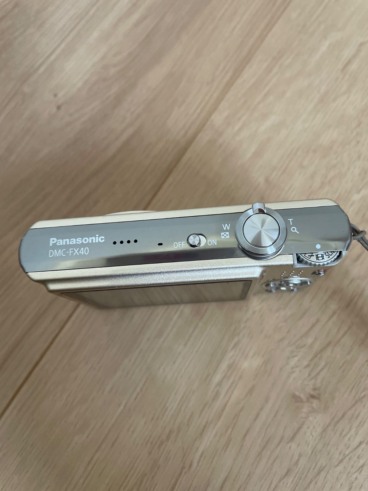 Panasonic LUMIX DMC-FX40 デジカメゴールド - メルカリ