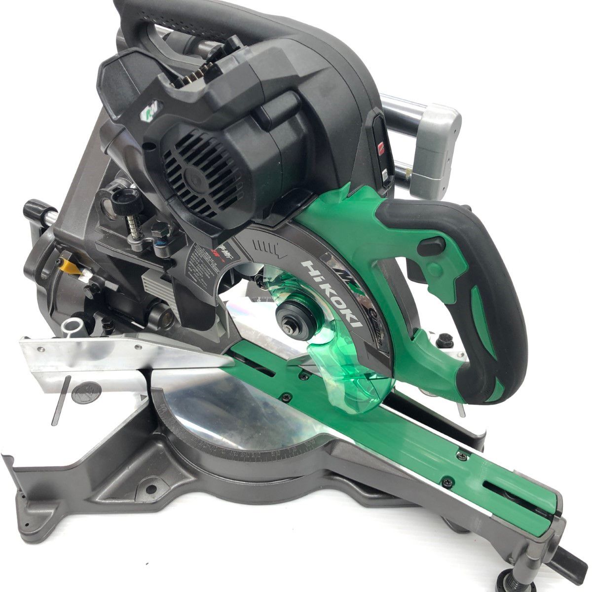 ДД HiKOKI ハイコーキ スライド丸のこ 程度A コードレス式 165 mm 36 v 800266 充電器付き グリーン