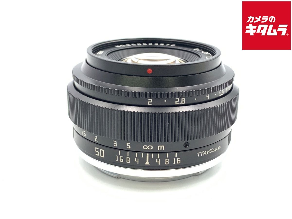 銘匠光学 TTArtisan 50 mm f 2 ソニーE用 ブラック