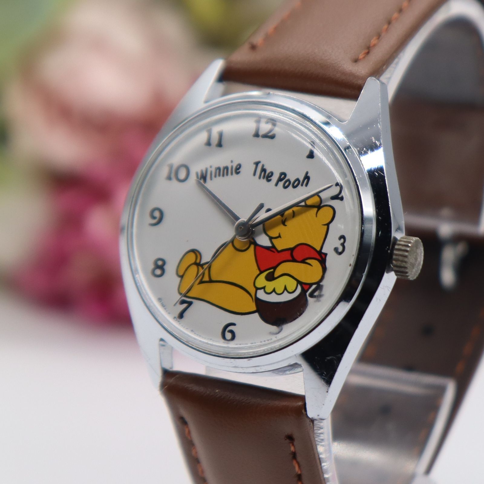 希少 セイコー ディズニータイム くまのプーさん 手巻き 5000-6030