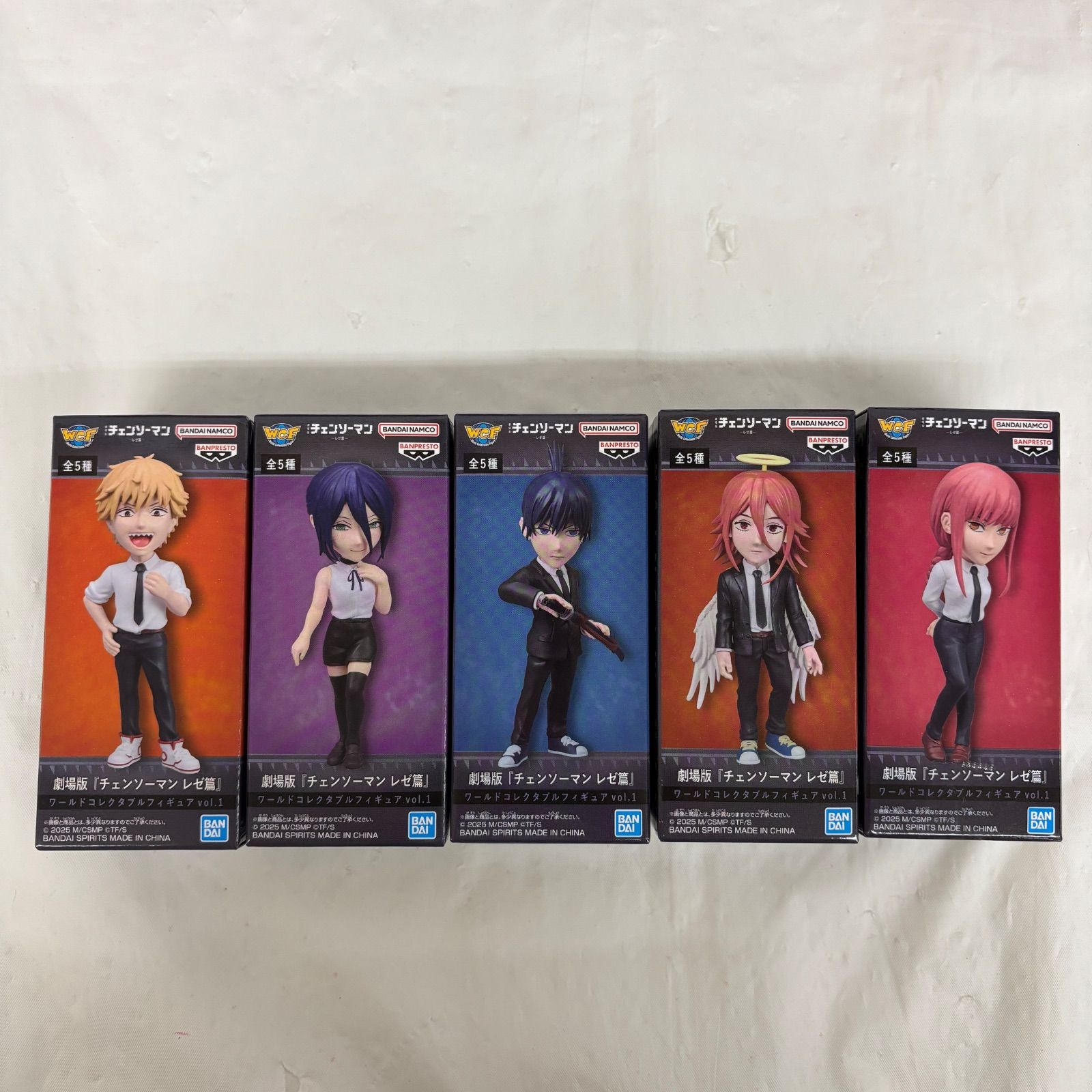 未開封 チェンソーマン レゼ篇 ワールドコレクタブルフィギュア vol.1