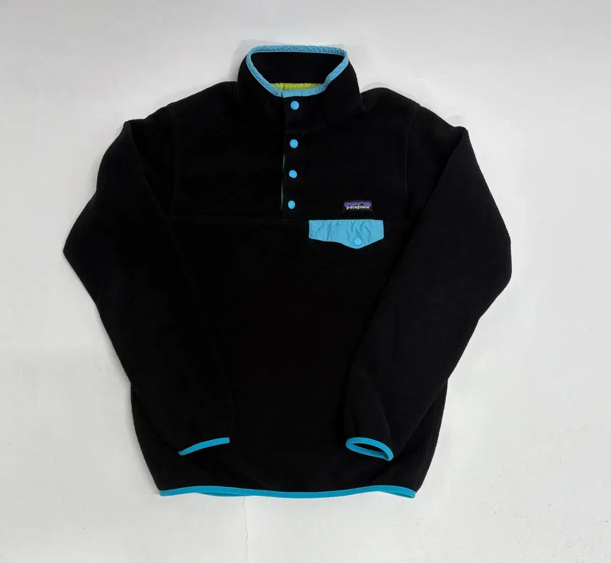 ヴィンテージ patagonia パタゴニア Synchilla シンチラ スナップT ブラック ウィメンズ M