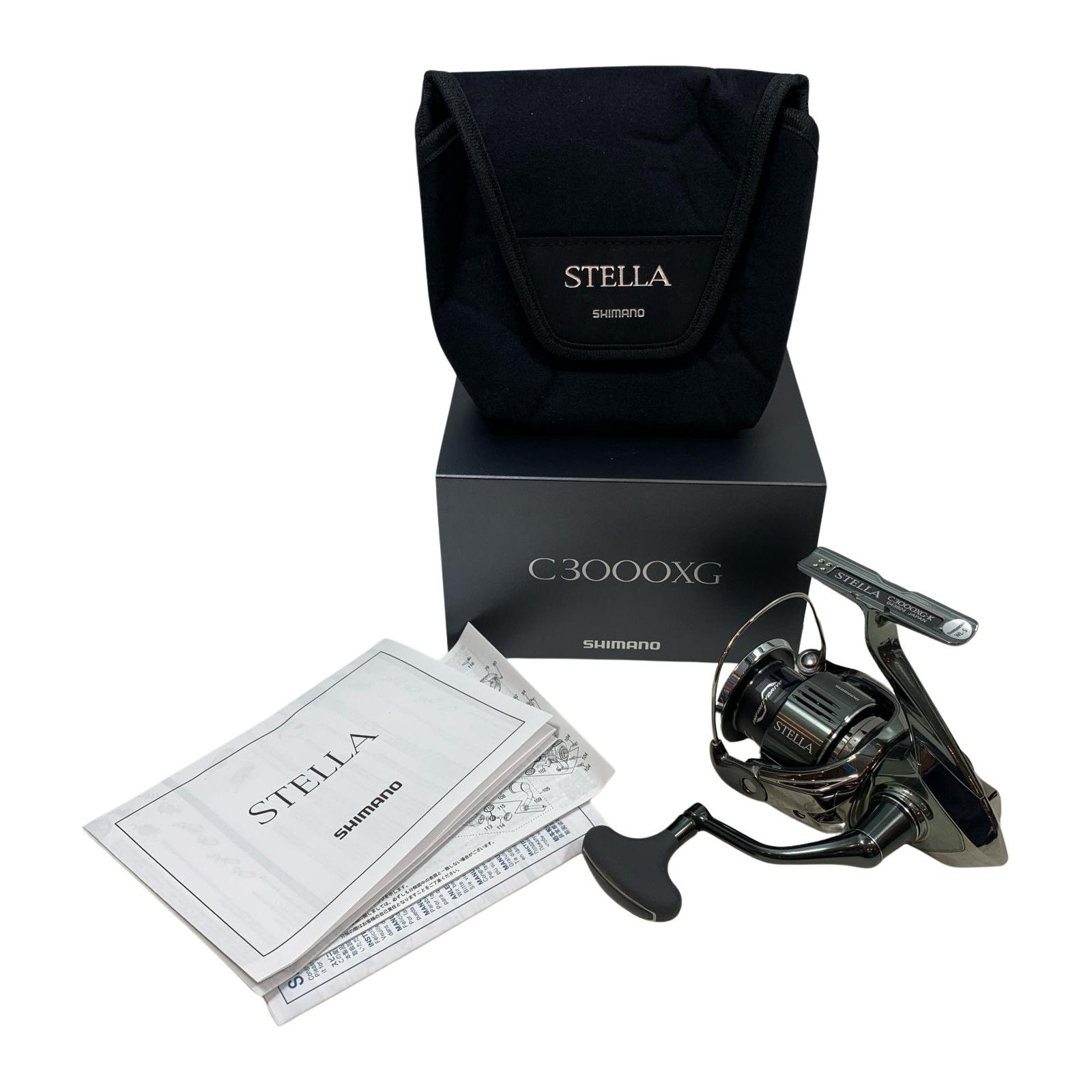 ττSHIMANO シマノ スピニングリール 箱付 22ステラ C3000XG 043924