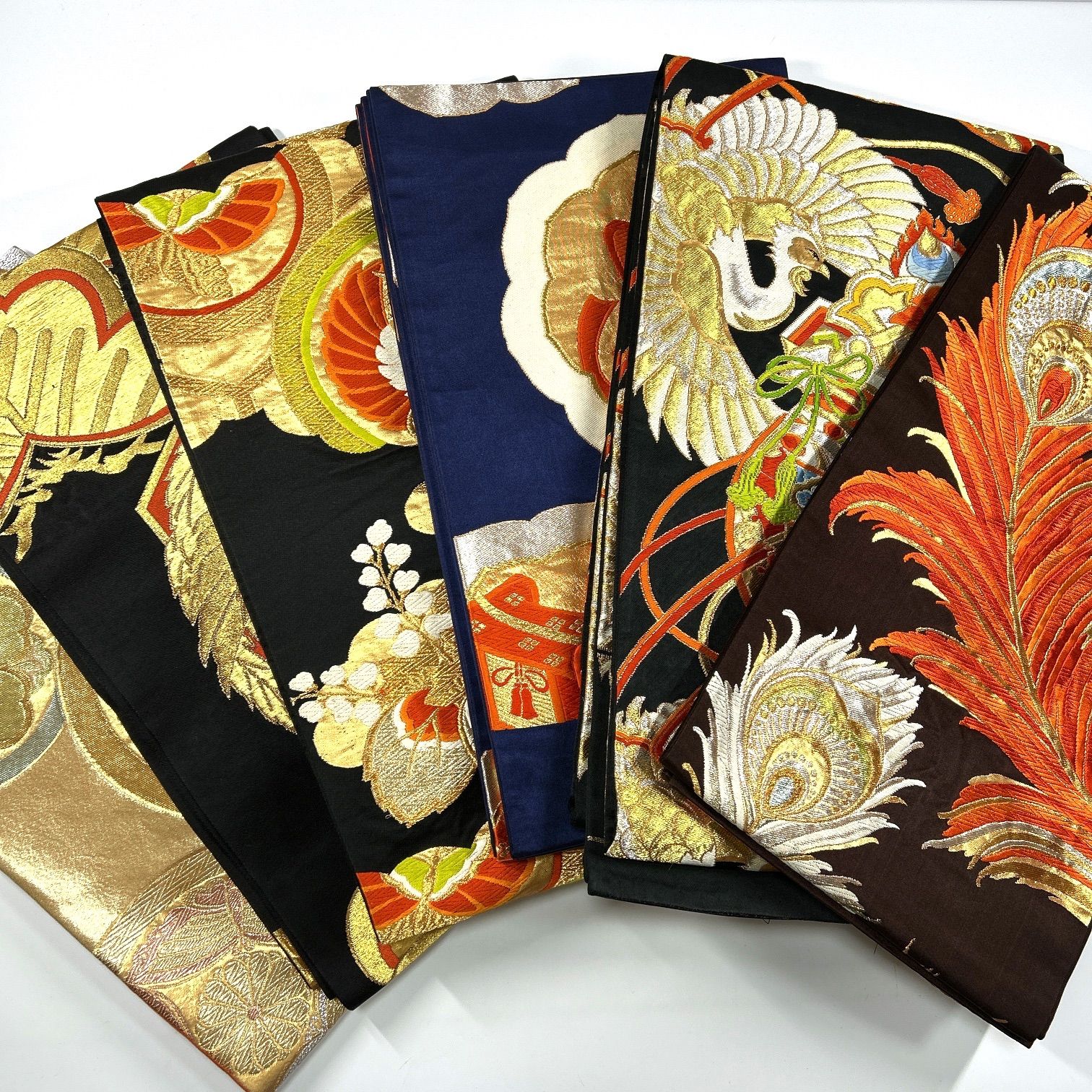 袋帯 6枚 帯おまとめ売り 同梱購入歓迎 リメイク用 着付け練習用【M001