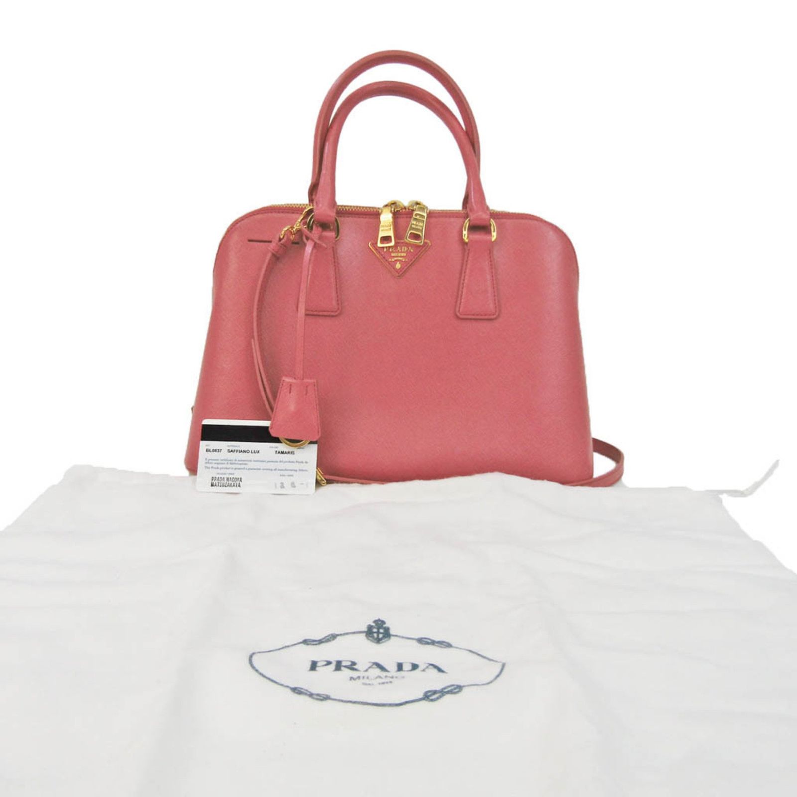 プラダ(Prada) サフィアーノ BL0837 レディース Saffiano ハンドバッグ 