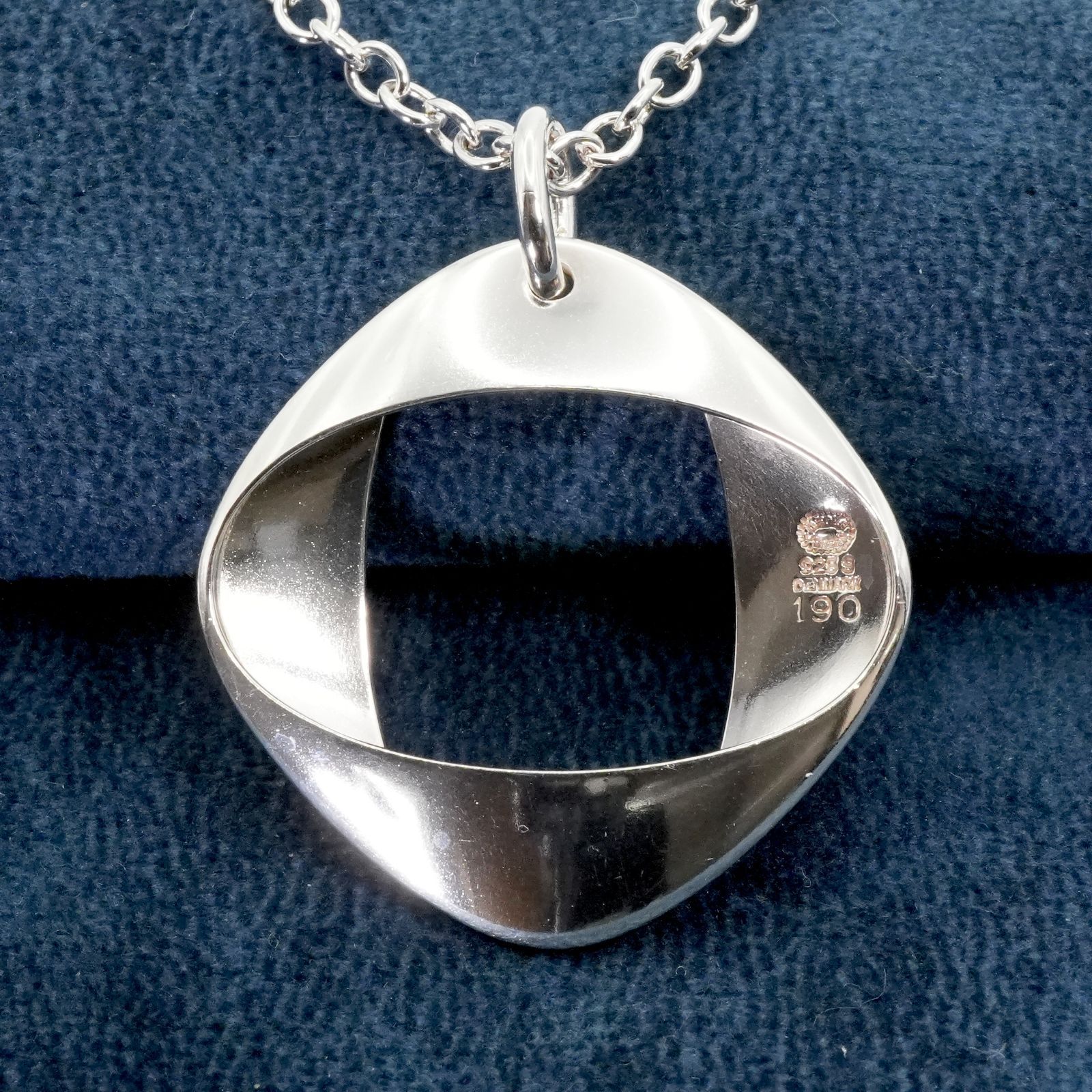 極美品ジョージジェンセン ヘニングコッペル190 ロングネックレス24