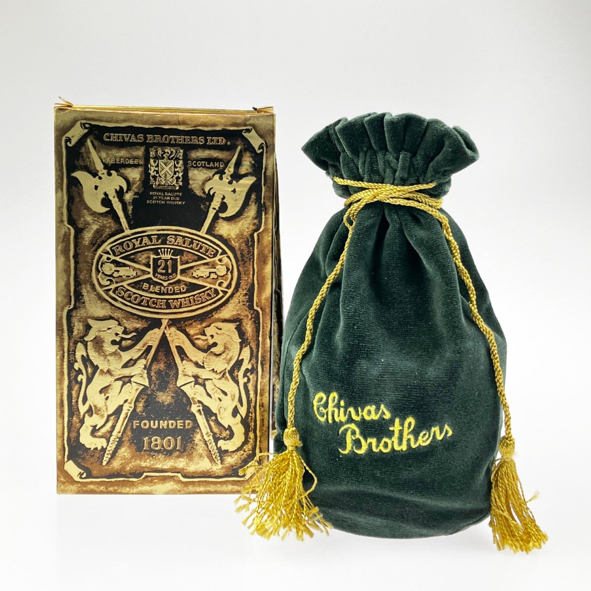 ▽▽SHIVAS BROTHERS ロイヤルサルート 21年 700ml 緑 未開栓 - メルカリ