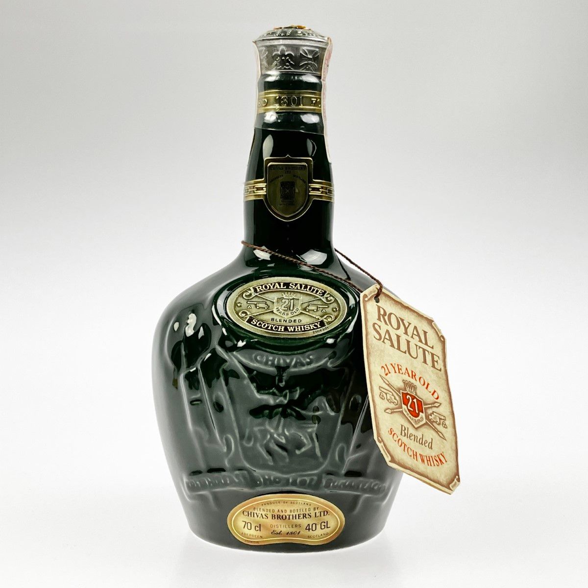 ▽▽SHIVAS BROTHERS ロイヤルサルート 21年 700ml 緑 未開栓 - メルカリ