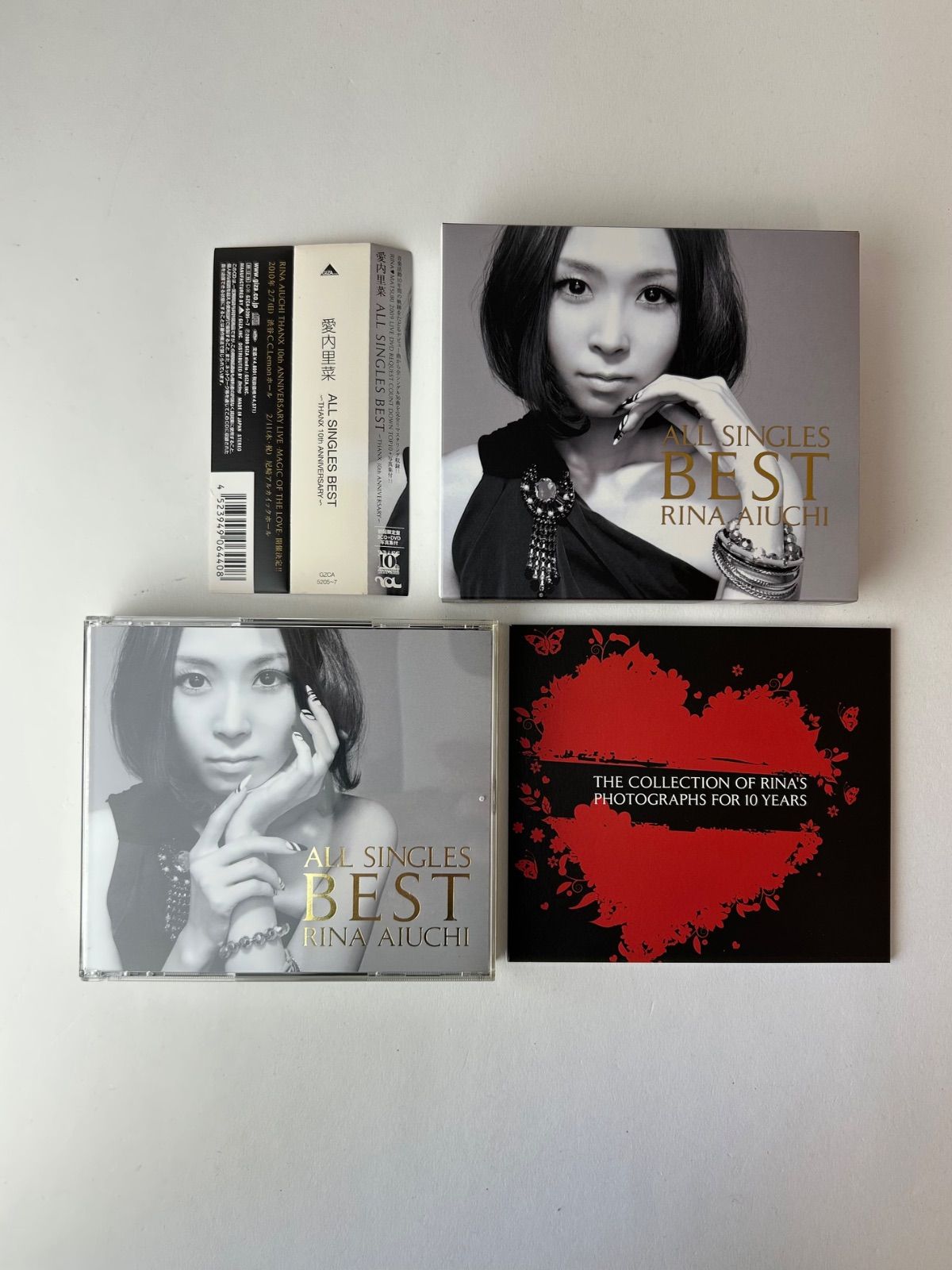 帯付美品] 愛内里菜 ALL SINGLES BEST～THANX 10th ANNIVERSARY