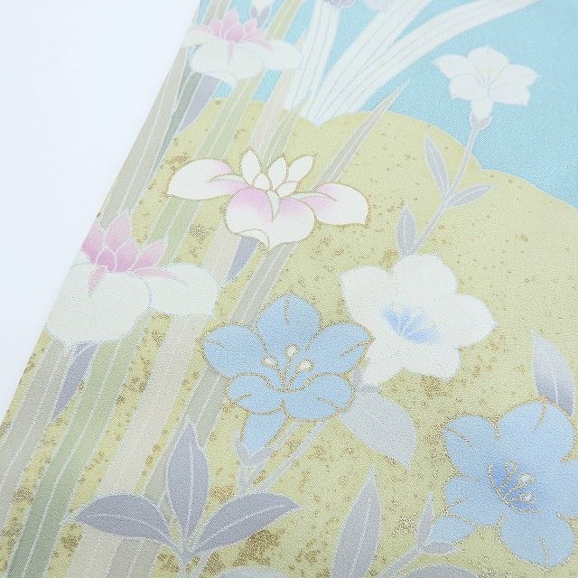 百華❀Y4080◇トールサイズ 正絹 手縫い仕立て 訪問着 着物 単品