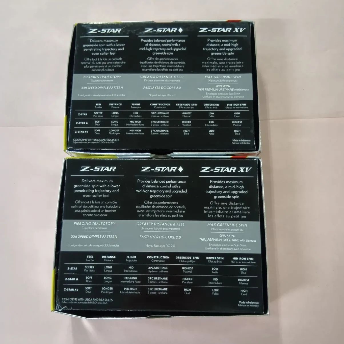 スリクソンSRIXON 25 Z-STAR XV ボール ウレタンカバー ゴルフ ボール２ダースセット USA直輸入品 モデル 通販